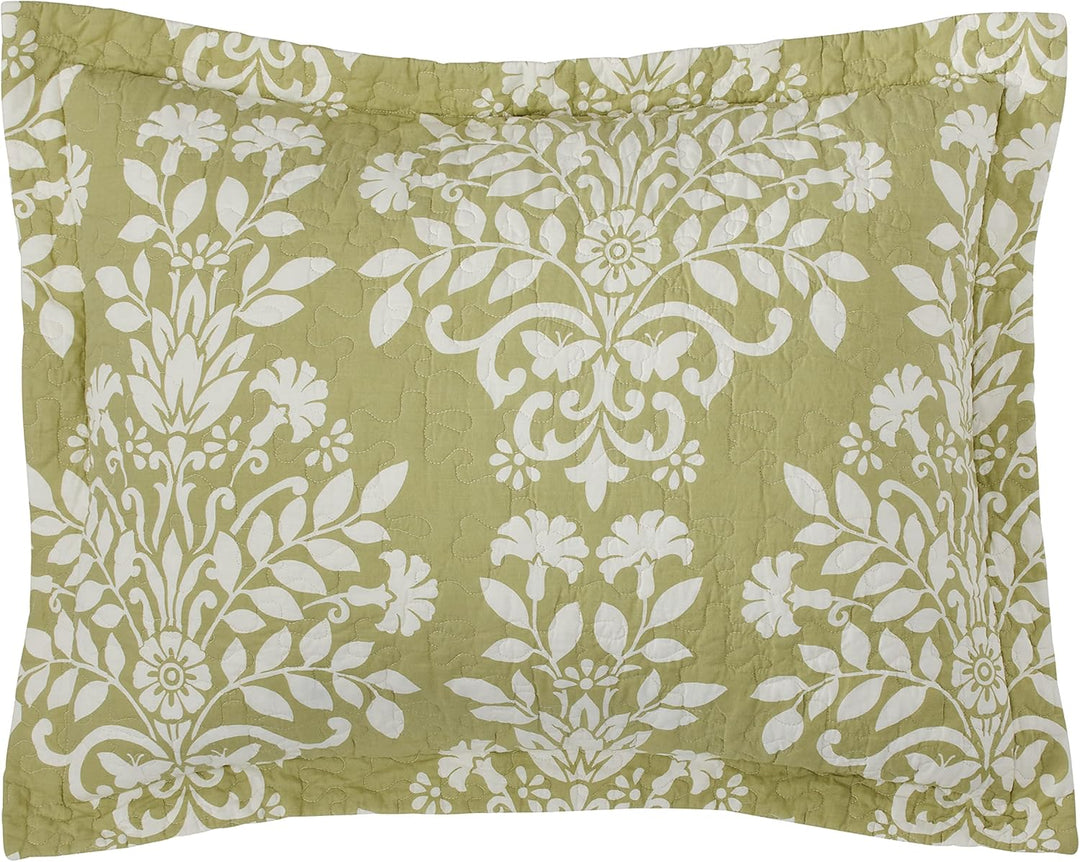 Laura Ashley Home – Queen-Bettwäsche-Set, wendbare Baumwoll-Bettwäsche mit passenden Kissenbezügen,