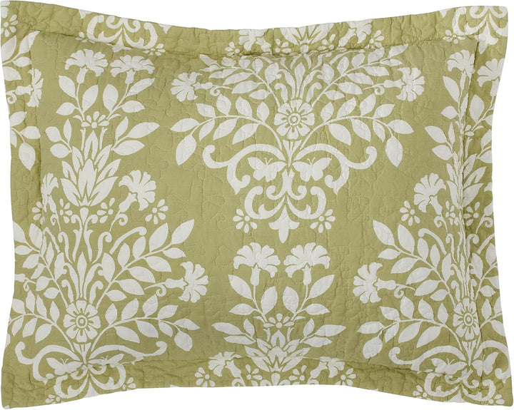 Laura Ashley Home – Queen-Bettwäsche-Set, wendbare Baumwoll-Bettwäsche mit passenden Kissenbezügen,