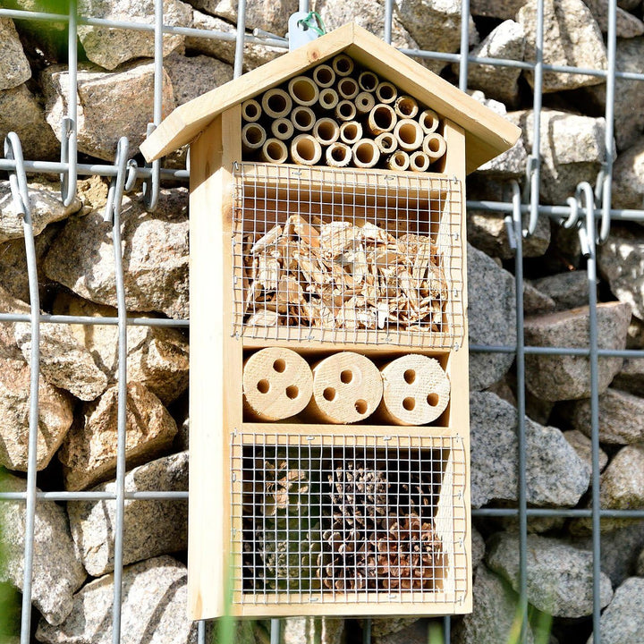 Royal Gardineer Wildbienenhotel: Insektenhotel Flora - Nisthilfe für Nützlinge (Insektenhotels Insek