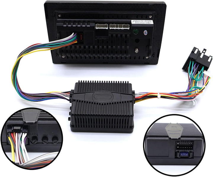 Auto -Stereoverstärker 12V -Auto -DAP -Verstärker 4 X 60w Power 4 Kanal Clear Sound Quality Autovers