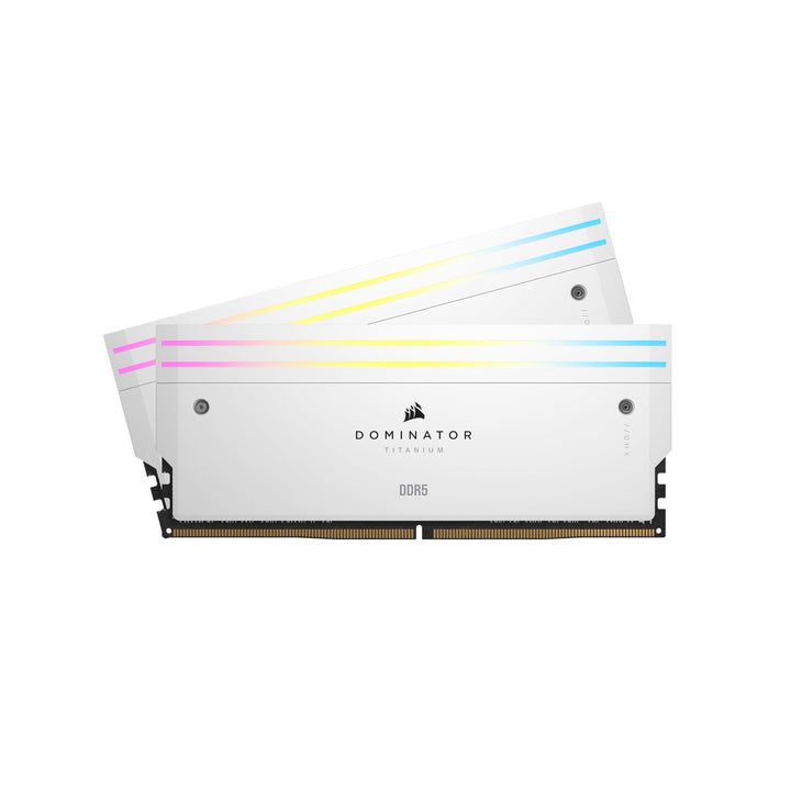 CORSAIR Dominator Titanium RGB DDR5 RAM 32GB (2x16GB) DDR5 6400MHz CL32 Intel XMP iCUE-Kompatibler C