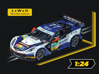 Carrera Digital 124 Chevrolet Corvette C7 GT3-R Callaway Competition, No.77, 23947