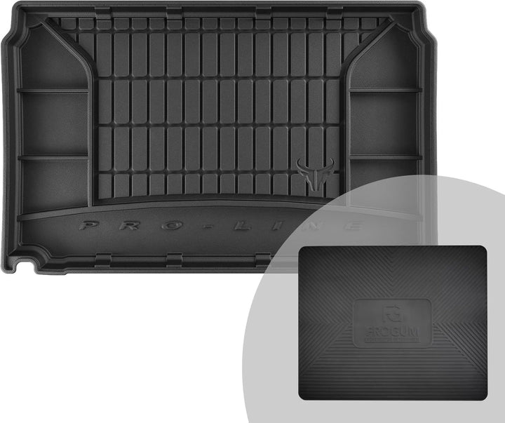 FROGUM ProLine 3D Gummimatte Exklusive Auto Kofferraummatte Kofferraumwanne für Opel Corsa-e ab 2019