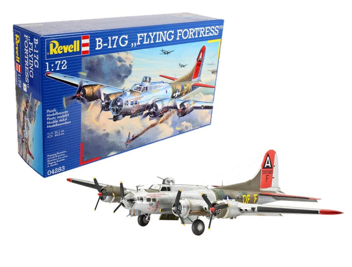 Revell Revell_04283 Modellbausatz Flugzeug 1:72 - B-17G "Flying Fortress" im Massstab 1:72, Level 5,