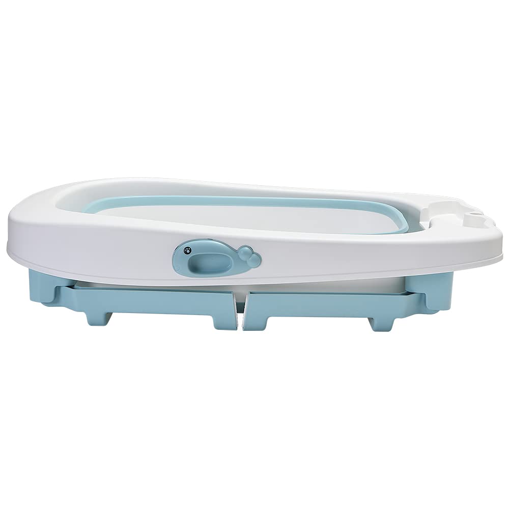 Vasca da Bagno Pieghevole per Bambini, Portatile Pieghevole Bagnetto per Neonato Supporto,Vasca Bagn