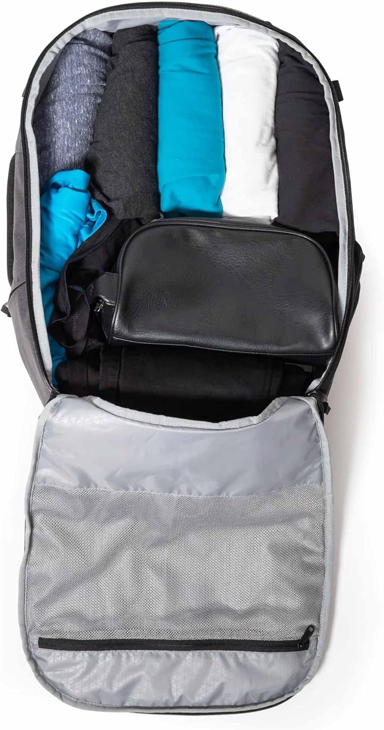 Burley Travoy Cargo Fahrradanhänger Transporttasche Rucksack Schwarz/Grau Einheitsgrösse, Rucksack S
