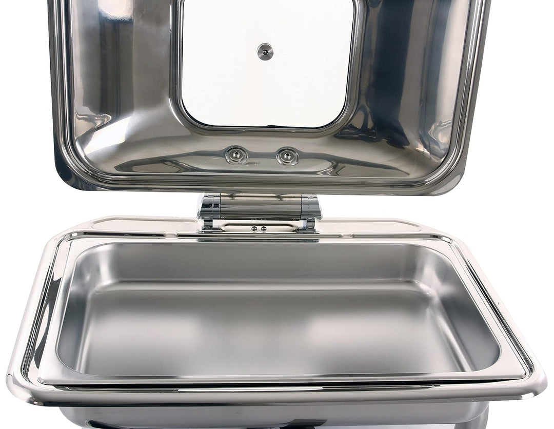 Induktion Chafing Dish mit selbstschliessendem Deckel, 1/1 GN Modell RAINER