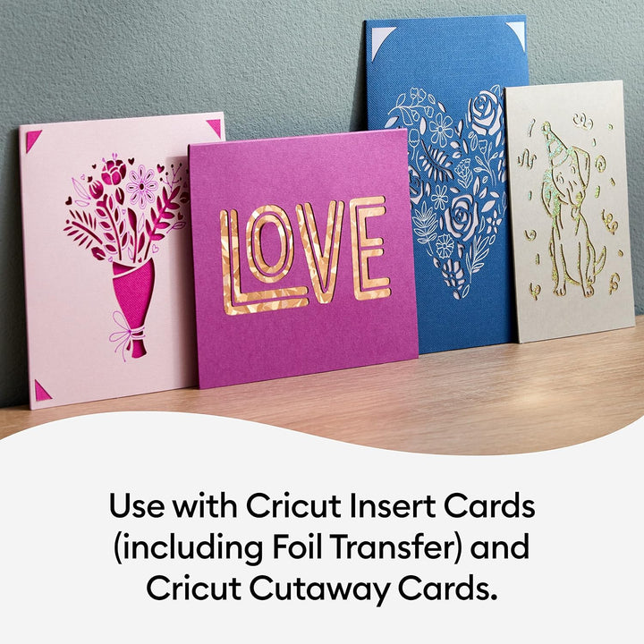 Cricut Kartenmatte - 2x2 | Kompatibel mit allen Cricut Kartengrössen | Erstellen Sie individuelle Ka