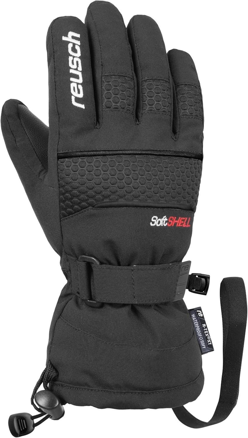 Reusch Connor R-TEX XT Junior warme, wasserdichte, Winddichte und atmungsaktive Fingerhandschuhe Ski