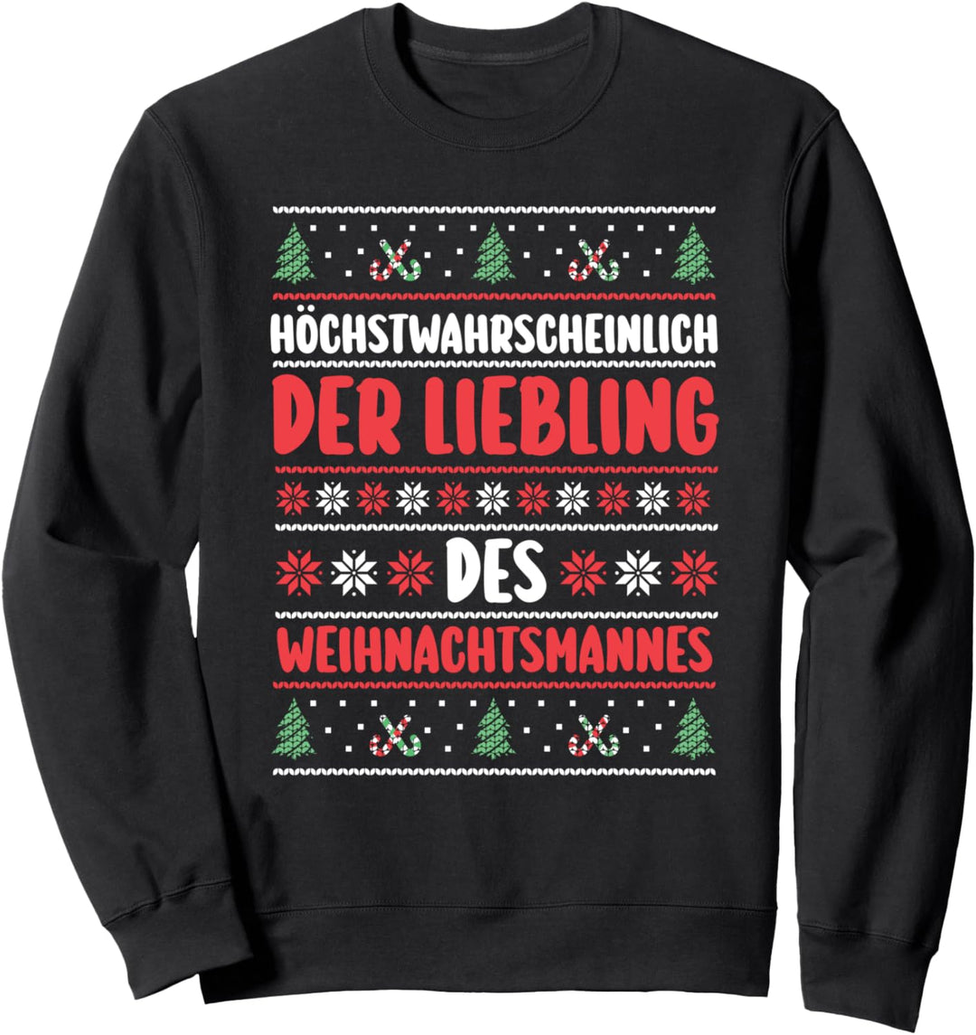 Weihnachtsmann Weihnachten Ugly Christmas Sweatshirt