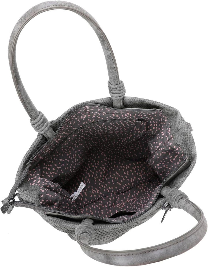 Fritzi aus Preussen Bo Sunny 02 Shopper Tasche 28 cm Anthra, Anthra