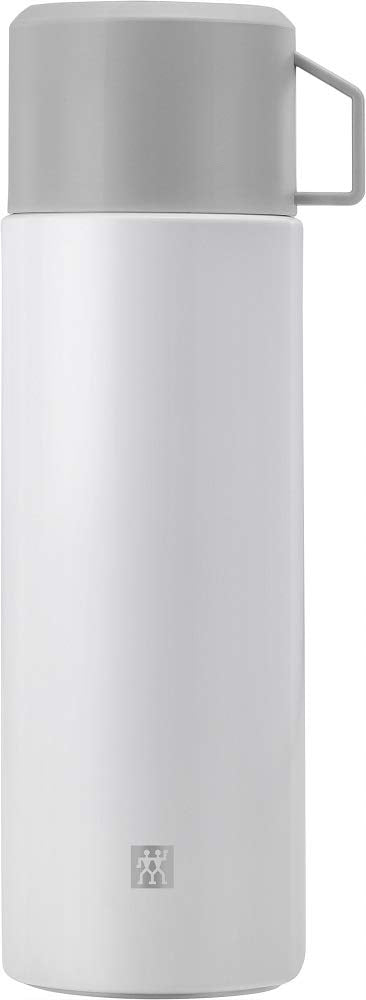 ZWILLING Thermo Isolierflasche, Integrierte Tasse, Thermokanne, Doppelwandisolierung, 1 L, Höhe: 28,