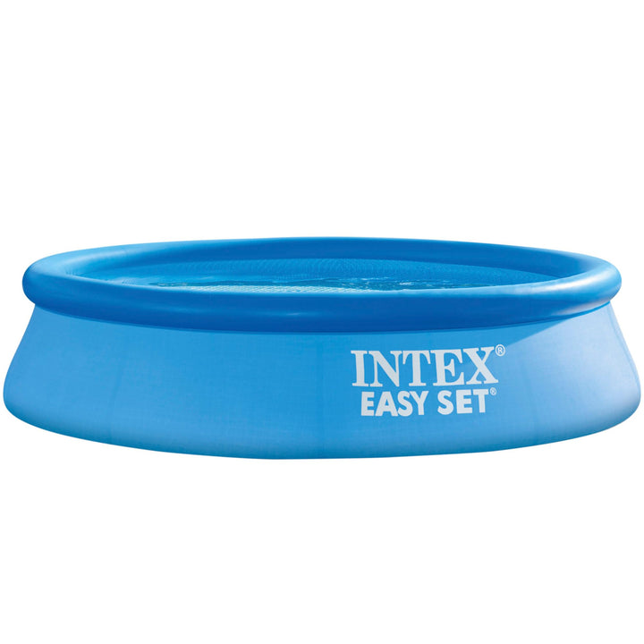 INTEX "Easy Set" XL Pool rund Aufstellpool 305 x 61 cm, Volumen 3.077 l, Grosser Aufblasbarer Pool G