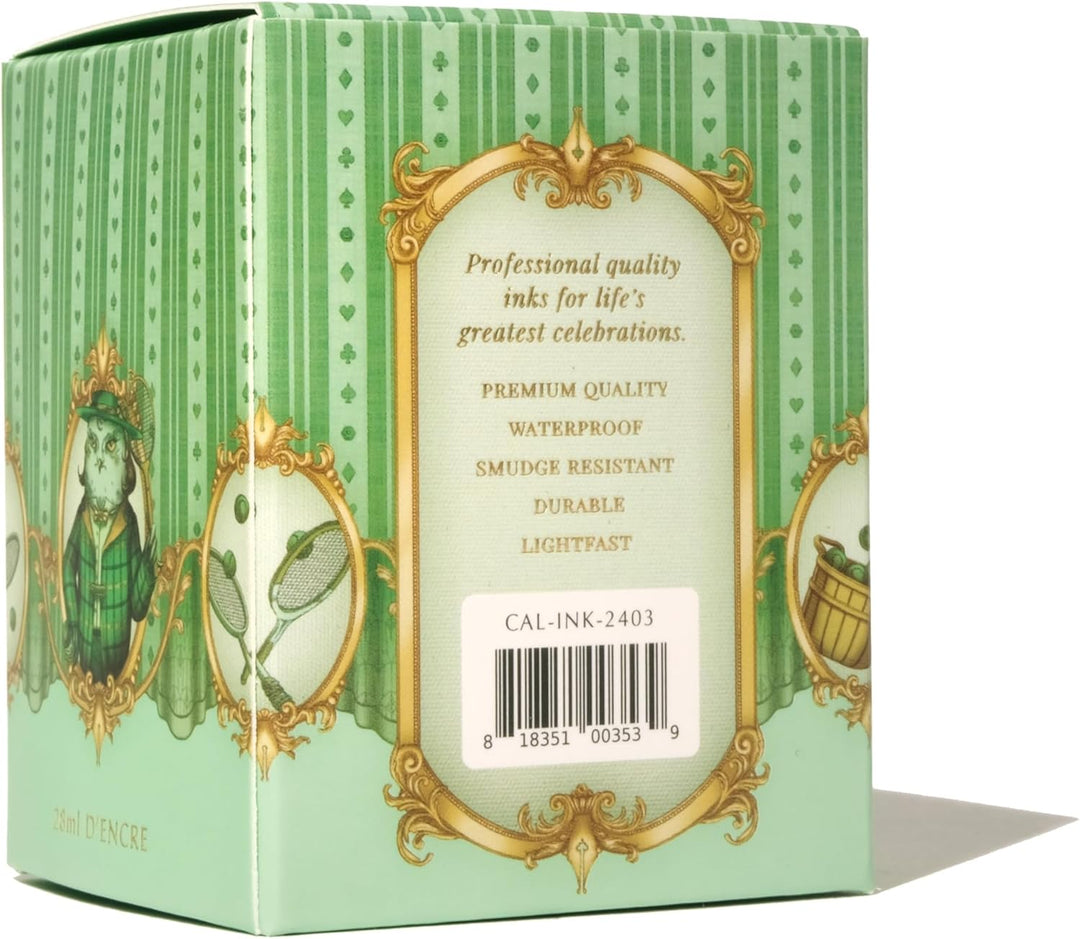 Ferris Wheel Press Calligraphy Ink | Courtly Clover Light Green | 28ml Light Green 28 ml, Light Gree