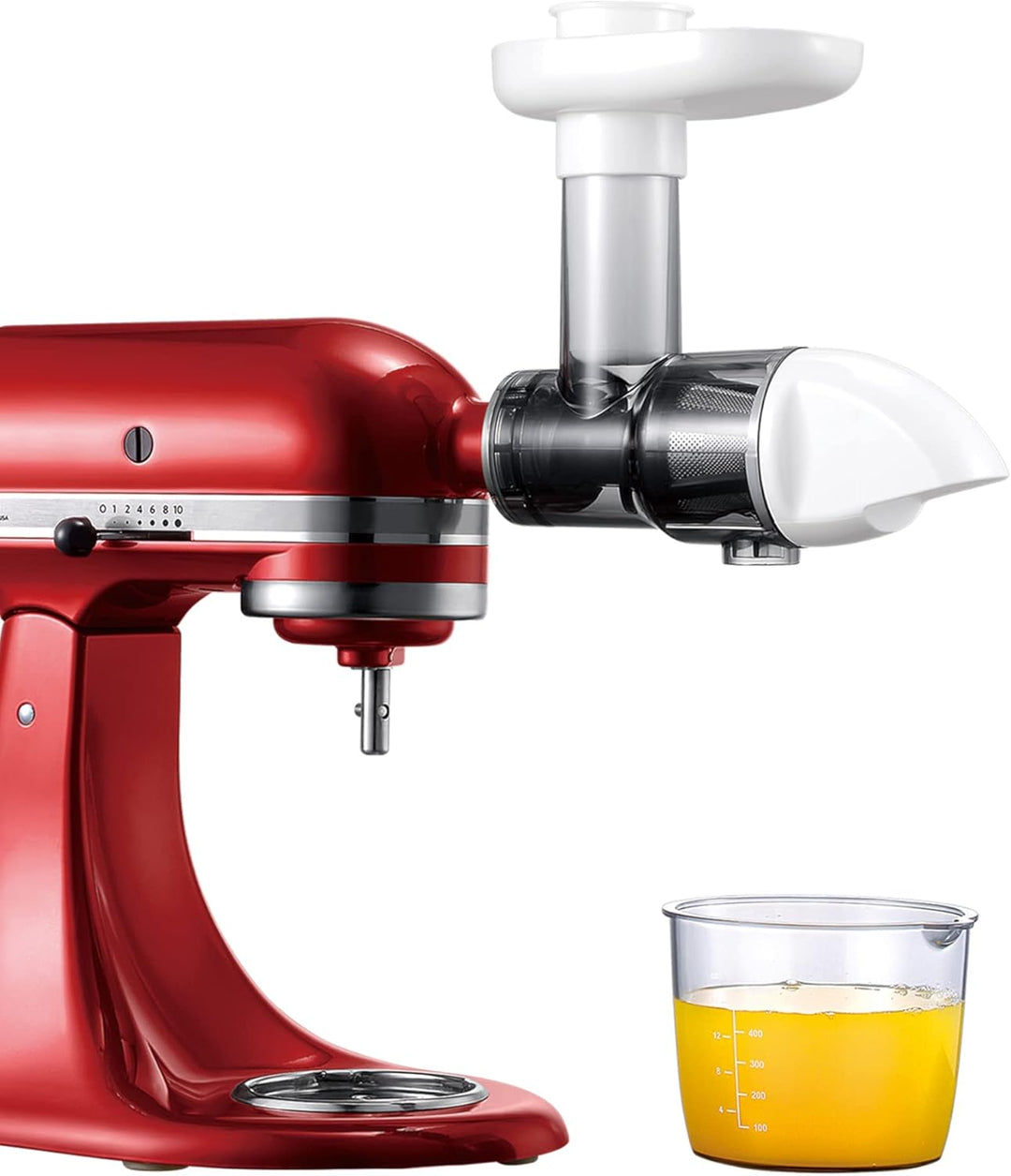 Masticating Juicer Aufsatz für KA alle Modelle, Standmixer, Masticating Juicer, Slow Juicer Aufsatz