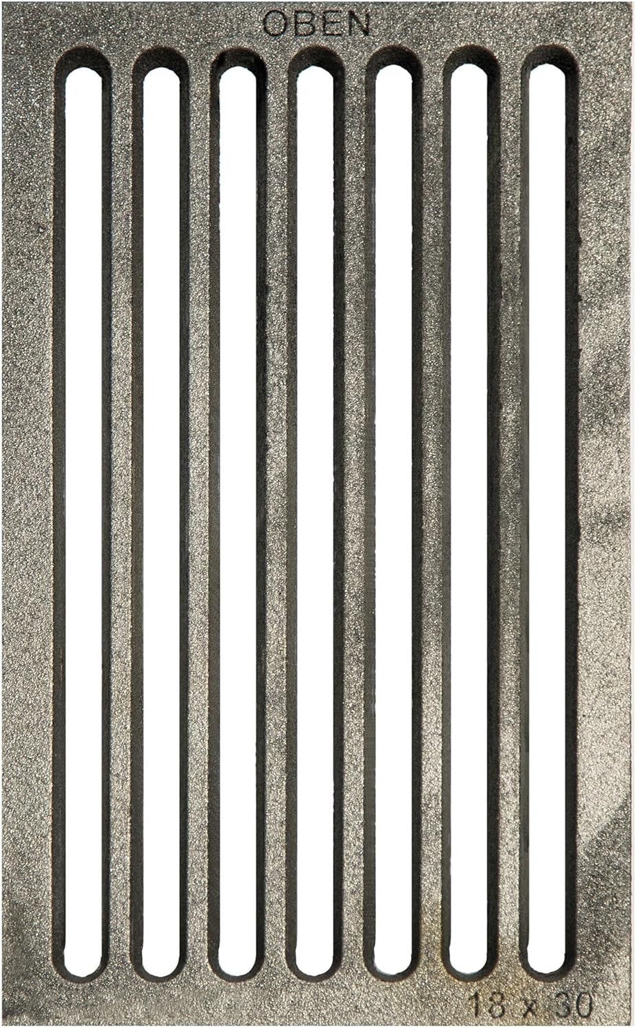 ScarMaxx - Kaminrost Gusseisen 18x30 cm - Ascherost für Kaminofen - Kamin Feuerrost - Robuster und M