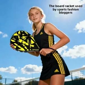 Padelracket – Robuster ABS-Schläger mit Eva-Schaumkern für Erwachsene, Ideal für Beach, Garten, Pool