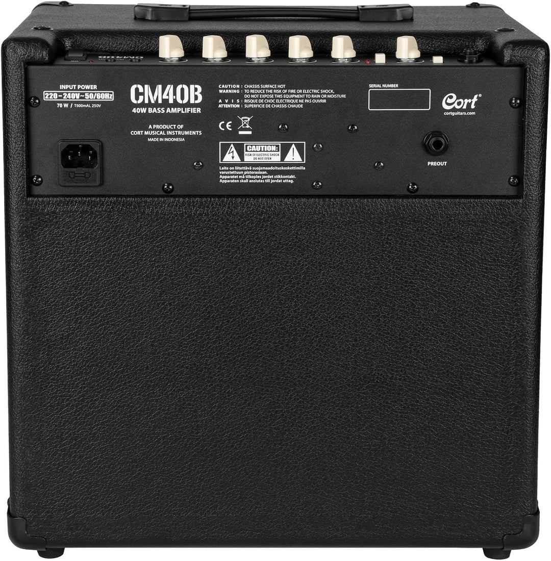 Cort CM40B – Verstärker Bass – 40 W – HP 12 Zoll