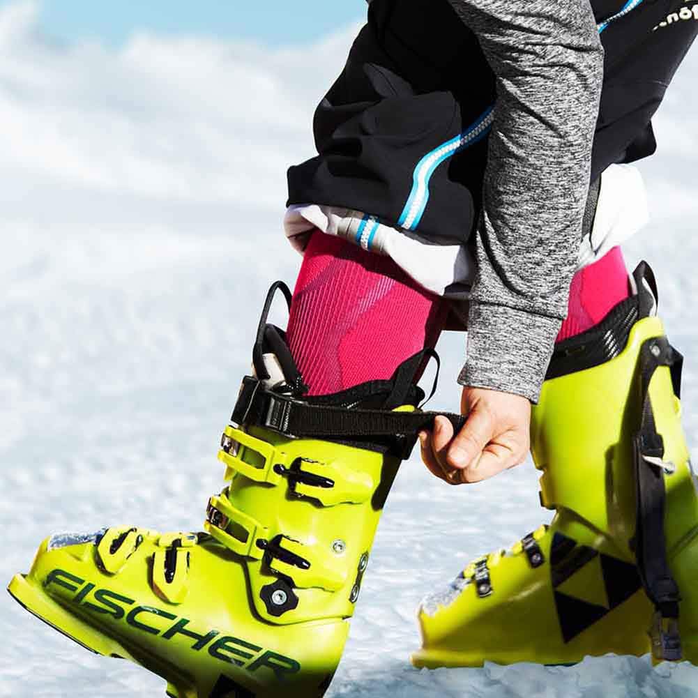 BAUERFEIND Skisocken “Ski Performance Compression Socks“, 1 Paar Funktionssocken S / 41-43 Rosa, S /