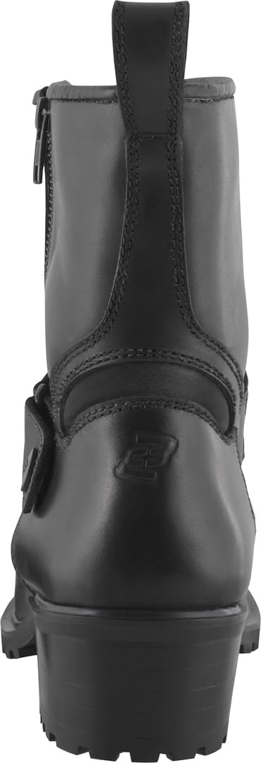 Bogotto Valencia wasserdichte Damen Motorrad Stiefel, schwarz, 37 37 EU Schwarz, 37 EU Schwarz