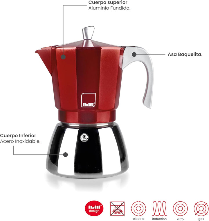 CAFETERA ELBA 3 TAZAS