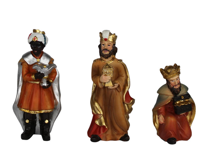 ZICOM Krippenfigurenset Hlg. DREI Könige Eden klassisch ca. 8cm Polyresin handbemalt