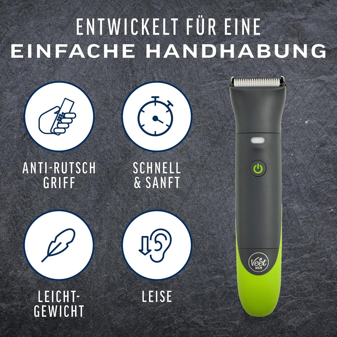 Veet Men Intimate Trimmer - Intimrasierer für Männer - Intim- und Körperrasierer für Intimbereich, G