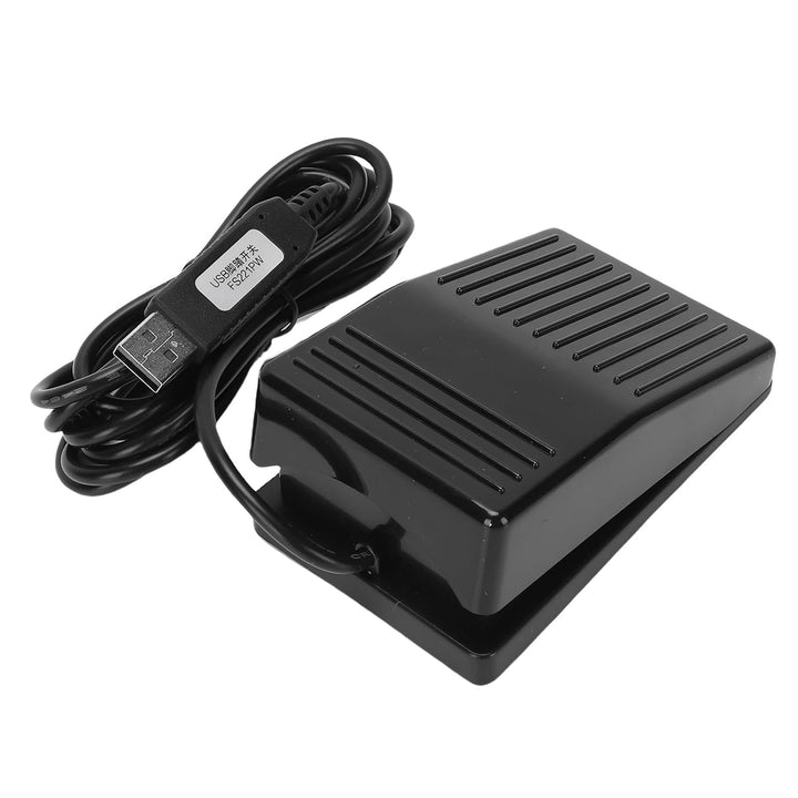 Zunate USB -Fuss -Pedalschalter, Vollständig Versiegelter Wasser -Proof -Fuss -Pedal -Controller, US
