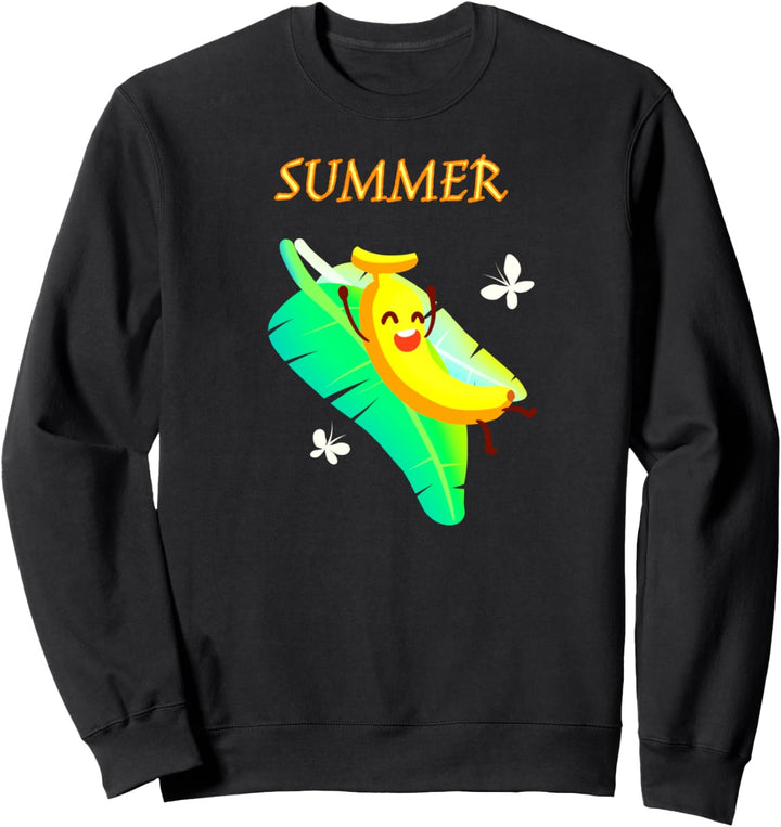 Sommer-Bananen-lustiges Sweatshirt