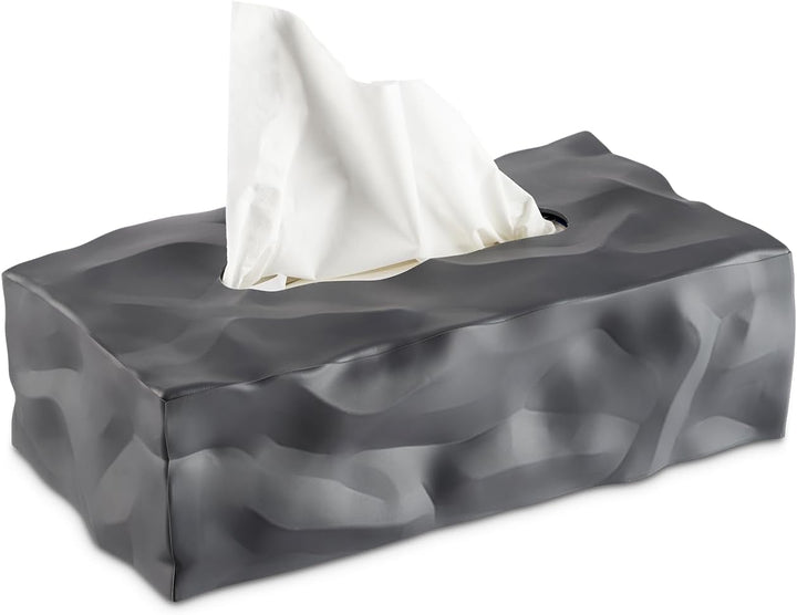 Essey Kosmetiktücher-Box Wipy Cube II, rechteckiger Taschentuchspender, Design Taschentuchbox Graphi