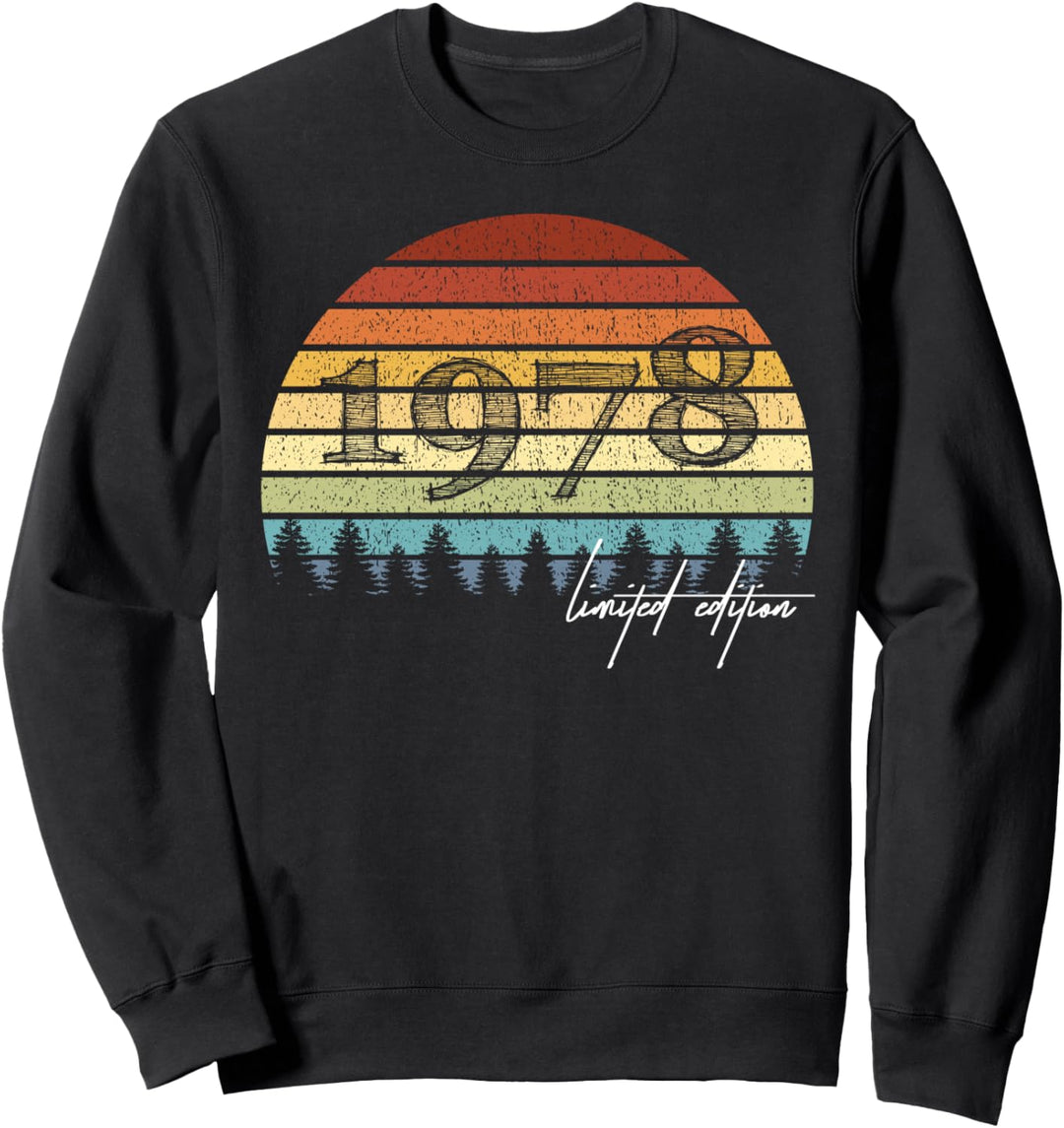 46. Geburtstag Mann Frau 46 Jahre 1978 Deko Lustig Geschenk Sweatshirt