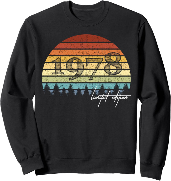 46. Geburtstag Mann Frau 46 Jahre 1978 Deko Lustig Geschenk Sweatshirt