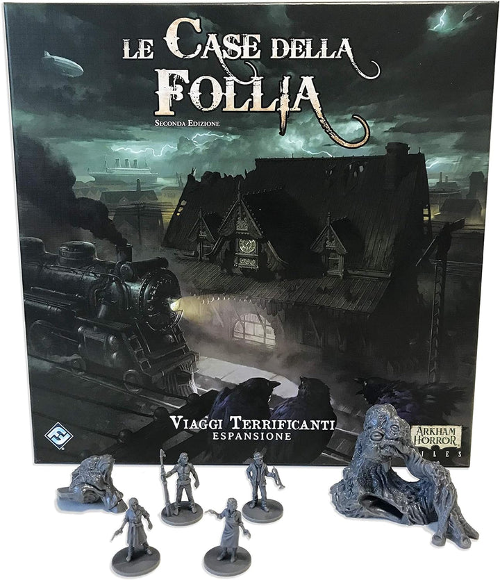 Fantasy Flight Games Die Häuser des Wahnsinns - Erschreckende Reisen (Erweiterung) Die Häuser d. F.