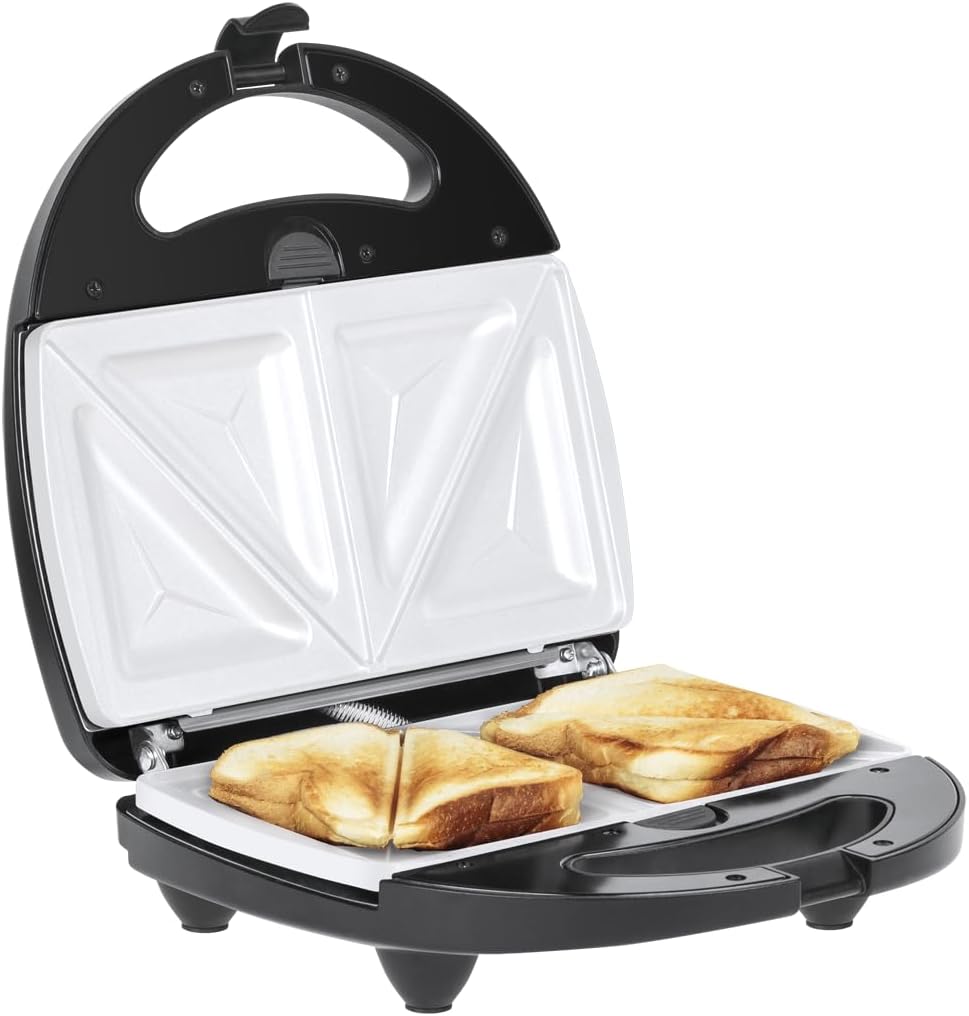 Teesa TSA3221 Sandwichmaker 3 in 1, silber/schwarz
