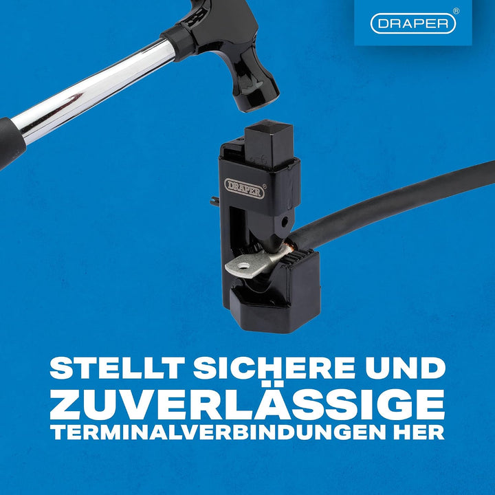 Draper 64335 Batterieklemmen-Crimpwerkzeug, Blau