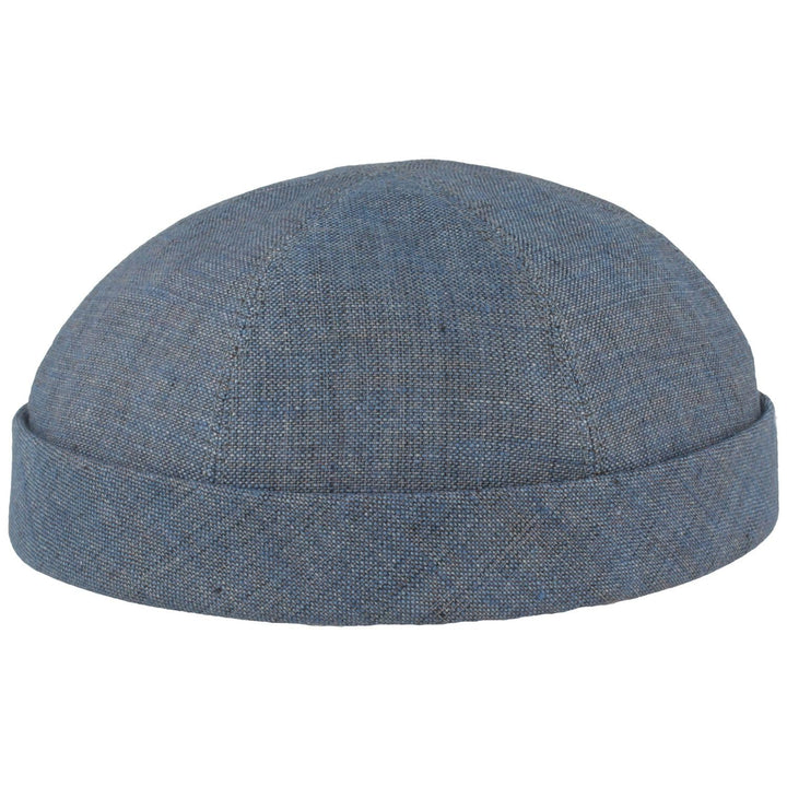 Bullani Sommer Docker-Cap Dockermütze Seemannsmütze 100% Leinen Kappe Bequem Hautverträglich 64 Jean