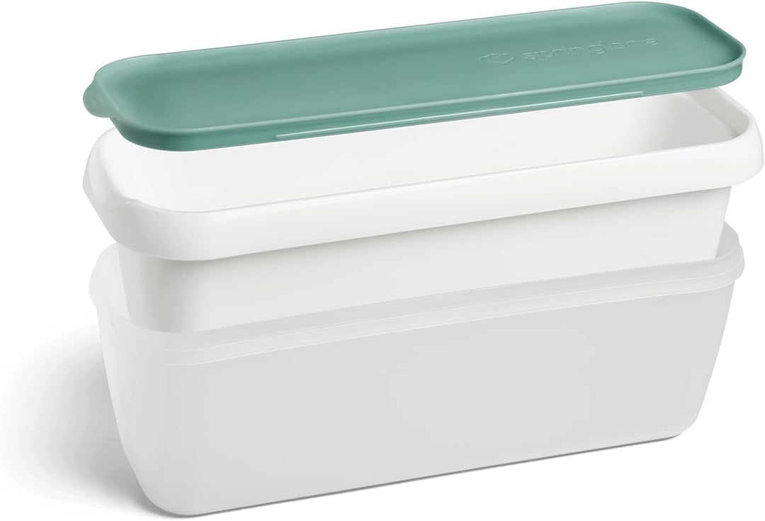 SPRINGLANE 2er-Set Eisbehälter für Speiseeis 1 L, Aufbewahrungsbehälter, Gefrierdosen, Eis-Container