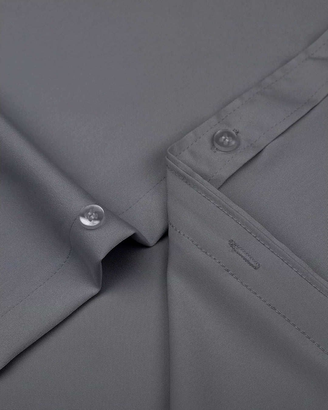 J.VER Pyjamahose mit Knopfleiste für Herren S Grau, S Grau