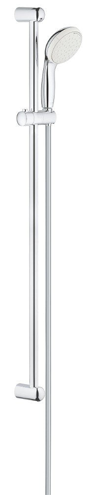 GROHE Tempesta 100 - Brausestangenset (2 Strahlarten, langlebige Oberfläche, Antikalk-System), chrom