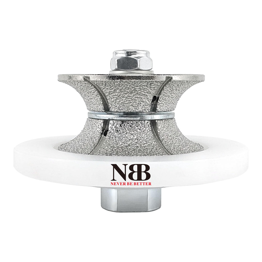 NBB Diamant-Profilscheibe Diamantfräser Fräsbohrer Trenn Reibahle Profilierungs-Bit für Porzellan Fl