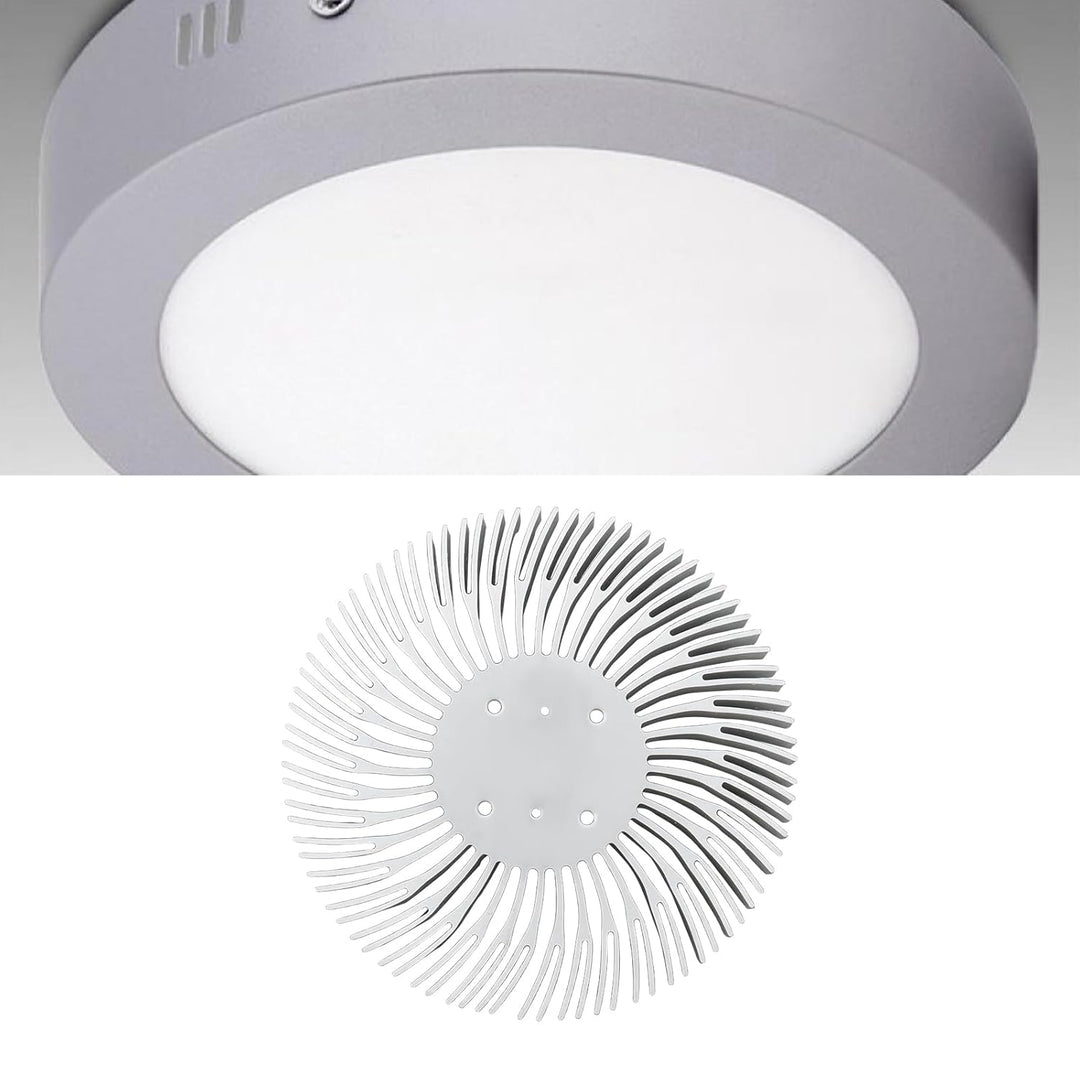 2 Stücke 90mm X 10mm Runde Aluminium Kühlkörper Kühlung 10W LED Licht