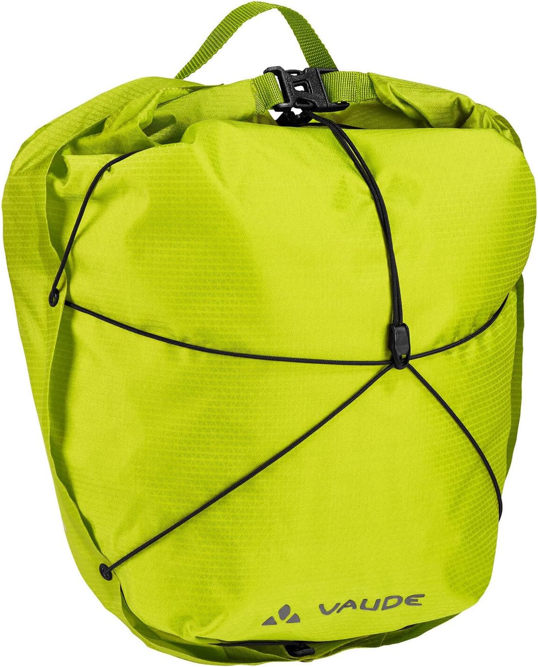 VAUDE Vorderradtaschen Aqua Front Light, Ultraleichte Vorderradtasche zum Radfahren, Black, one Size