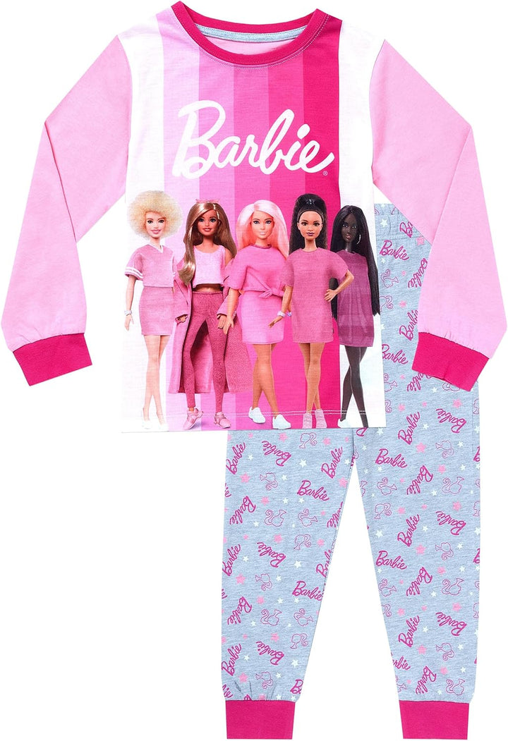 Barbie Morgenmantel und Schlafanzug 128 Rosa, 128 Rosa