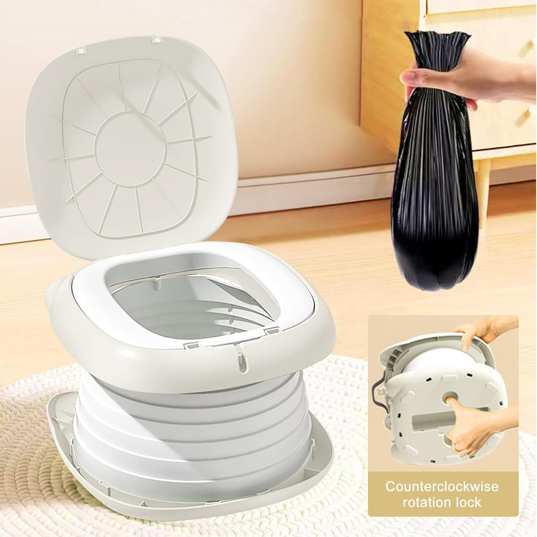 Toilettensitz, Toilettensitz Für Junge und Mädchen, Tragbares Klapptöpfchen, Klapptoilette Falttoile