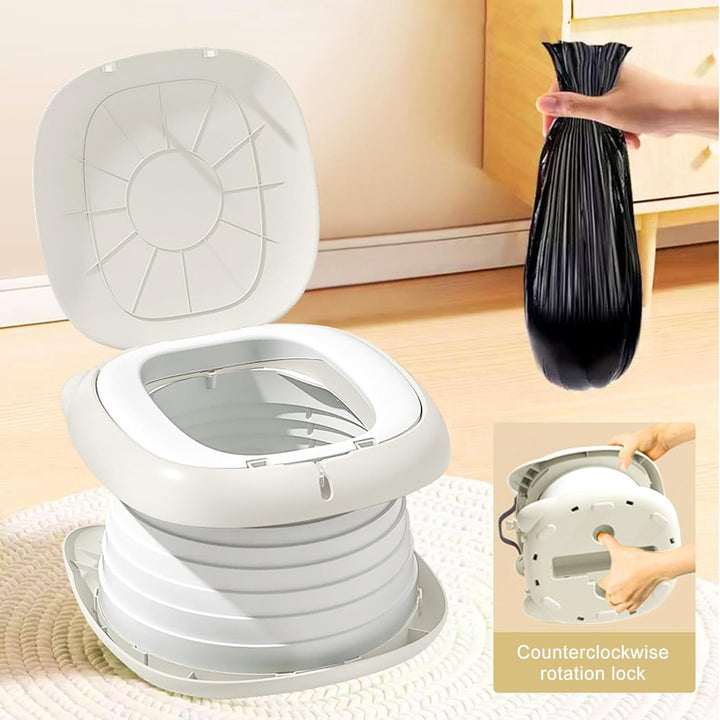 Toilettensitz, Toilettensitz Für Junge und Mädchen, Tragbares Klapptöpfchen, Klapptoilette Falttoile