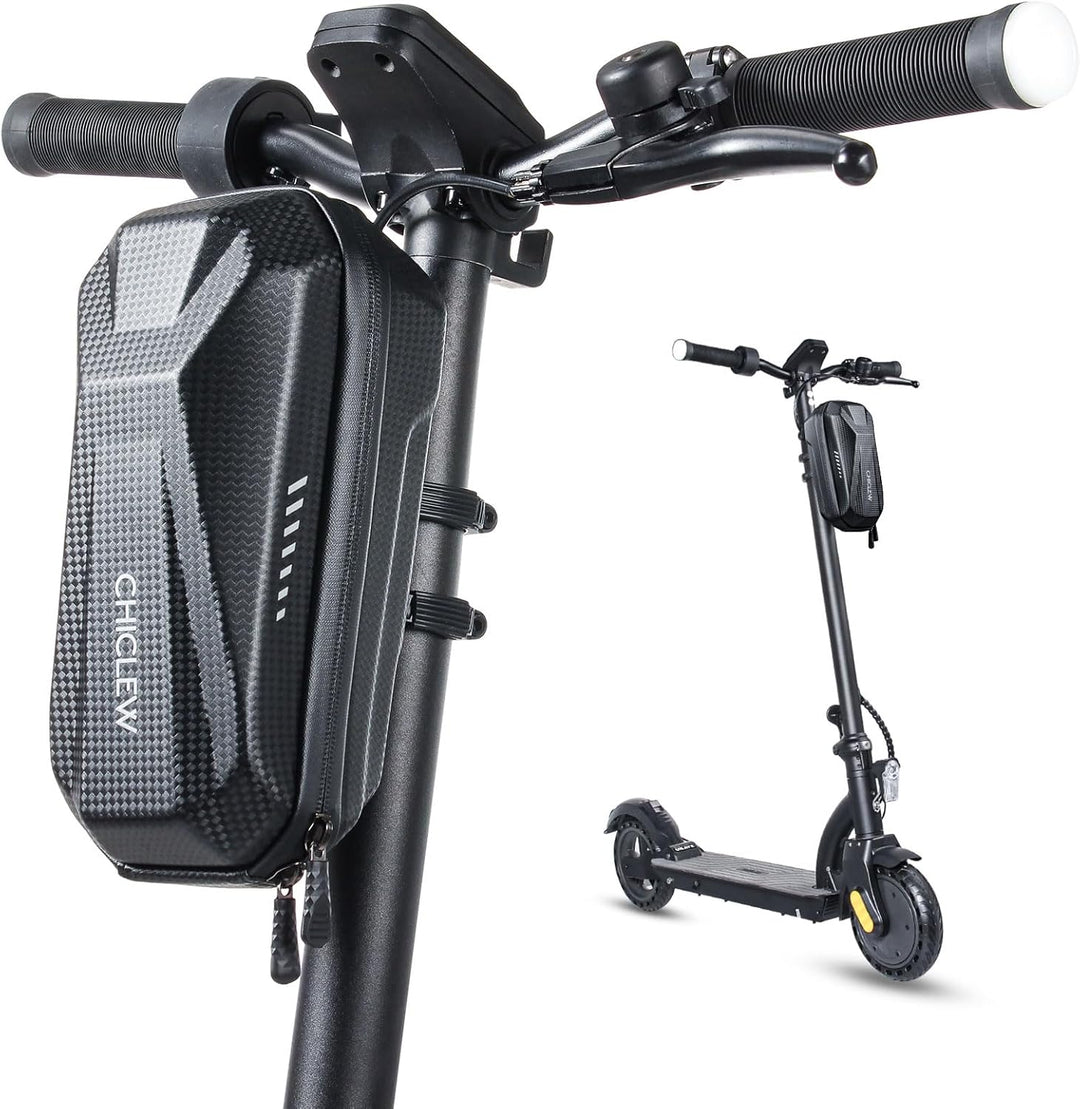CHICLEW E Scooter Tasche für Roller, E Roller Tasche Schnellverschluss mit 2L Grosse Kapazität, Lenk