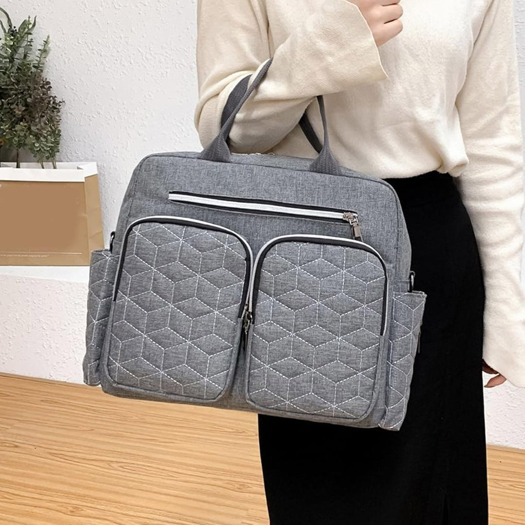 Aby Wickeltasche für Mama und Papa, Wickeltasche, Mama, Reisetasche, Strandtasche, mehrere Taschen,