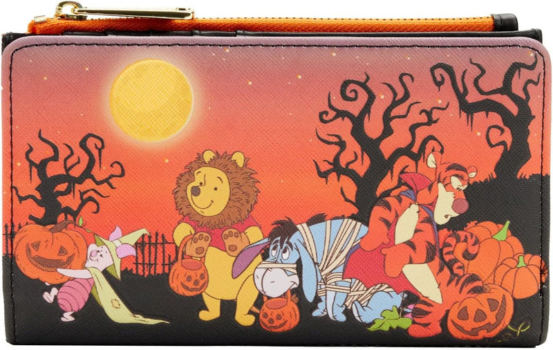 Loungefly WINNIE THE POOH HALLoween Geldbörse, Orange, Geldbörse mit Schnappverschluss Einheitsgröss