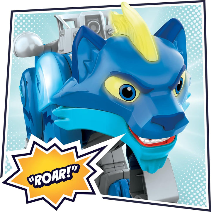 PJ Masks Hasbro Animal Power Charge and Roar Power Cat, Interactive Toys with 20+ Lights and Sounds,