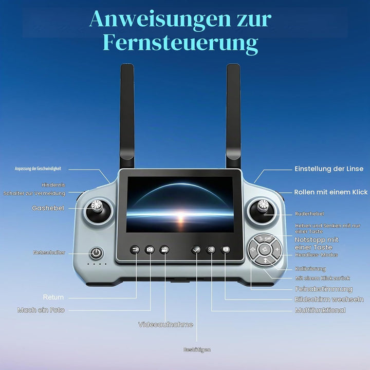 Drohne mit Kamera, 4.5&